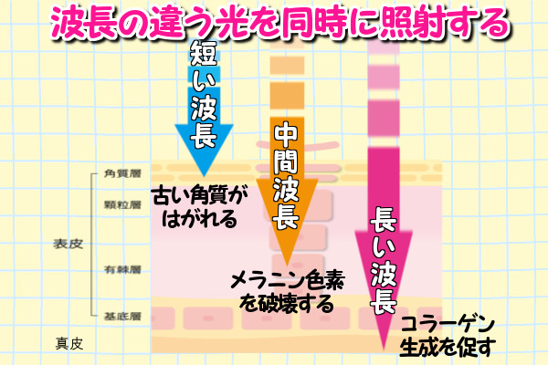 ケノンの可視光線は人に悪影響を与えることはない